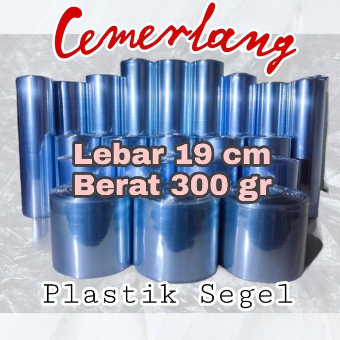

Pilihan- Plastik Segel Shrink Ukuran 19 Cm Roll 300 Gram