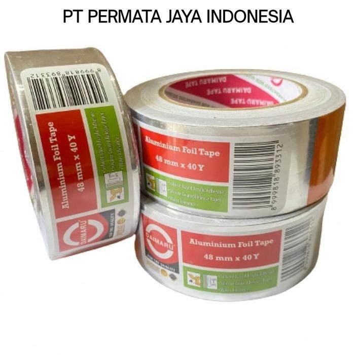 

Pilihan- Aluminium Foil Tape / Daimaru / 48Mm X 40 Yard