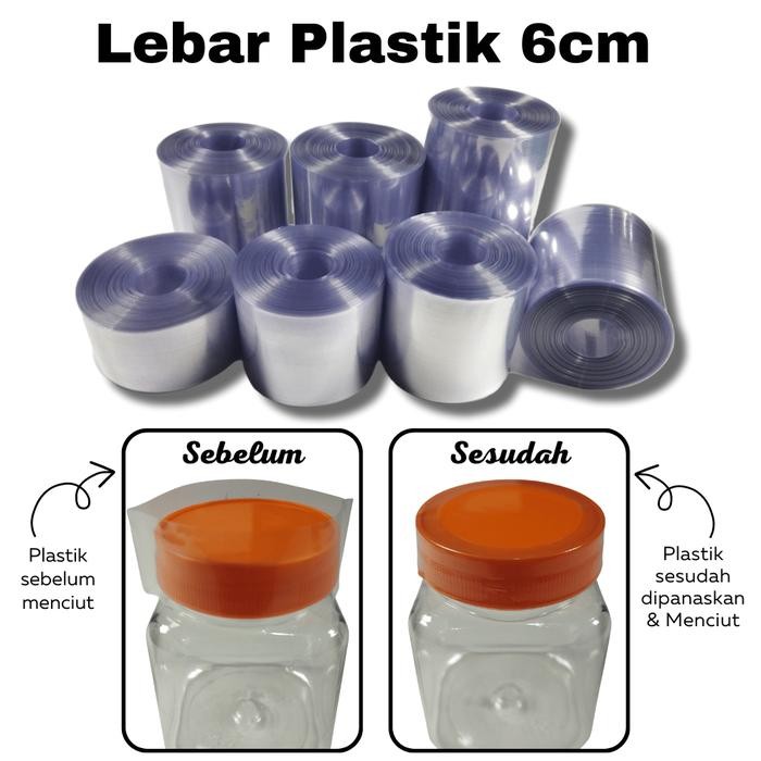 

Pilihan- Plastik Segel 6Cm X 50Meter (Shrink Film/Plastik Shrink/Heat Shrink)