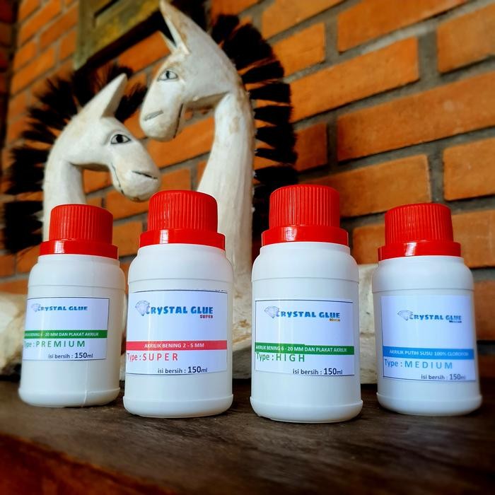 

Pilihan- Lem Akrilik Crystal Glue Kualitas High, Lem Acrylic Crystal Glue High 150Ml