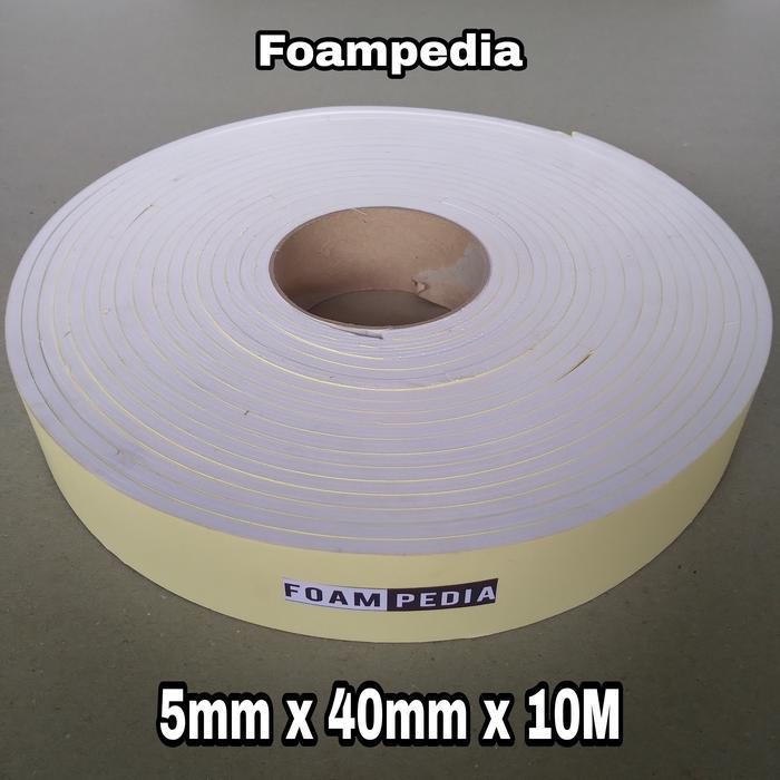 

Pilihan- Single Foam Tape Putih 5 Mm X 40 Mm X 10 M