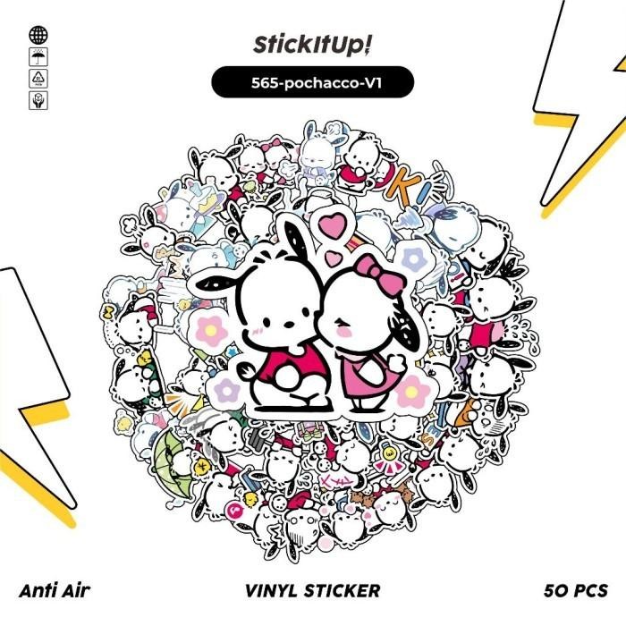 

Pilihan- 50Pcs Stiker Sanrio / Stiker Hello Kitty / Stiker Keroppi / Stiker Cinnamoroll /