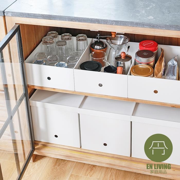 

Pilihan- En Living Pp File Box Wide Shallow + Lid / Box File / Kotak Serbaguna