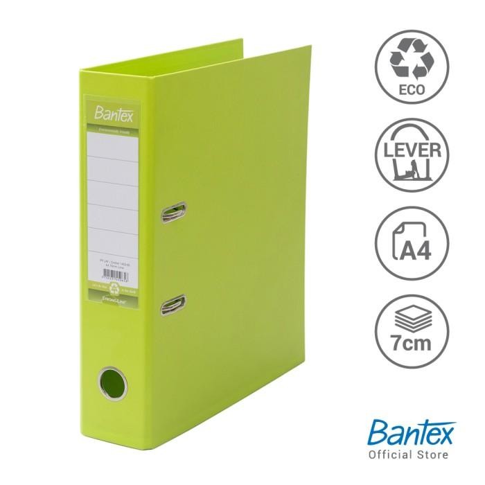 

Pilihan- Bantex Lever Arch File Ordner Plastic A4 7Cm Lime #1450 65