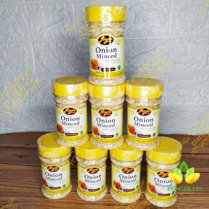 

Pilihan- Jay'S - Onion Minced (Bawang Bombay Cincang) Botol 75 Gram