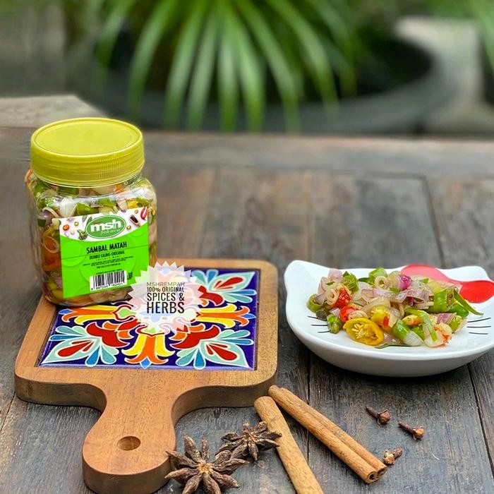

Pilihan- Sambal Matah 200 Gram