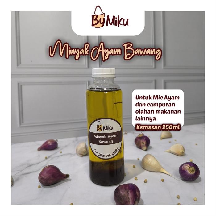 

Pilihan- Minyak Ayam Bawang Untuk Mie Ayam/Aromatic Oil