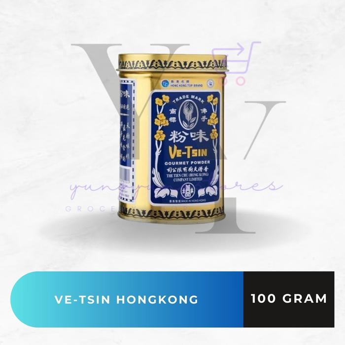 

Pilihan- Ve-Tsin Gourmet Powder / Vetsin / Micin Kaleng Hongkong 100 Gram