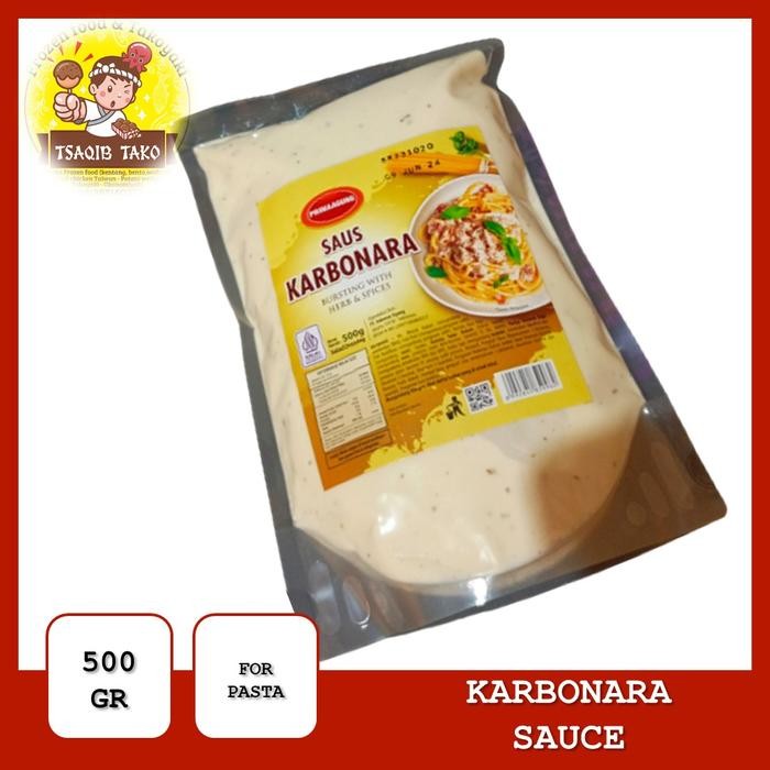 

Pilihan- Promo Prima Agung Saus Spaghetti Pasta Karbonara Carbonara Sauce