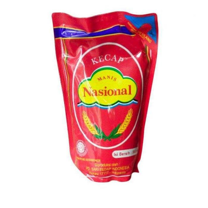 

Pilihan- Kecap Manis Nasional 520Ml Refill Isi Ulang