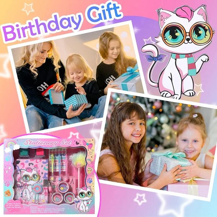 

Terbaru! Stationery Set Alat Tulis Fancy Anak Perempuan