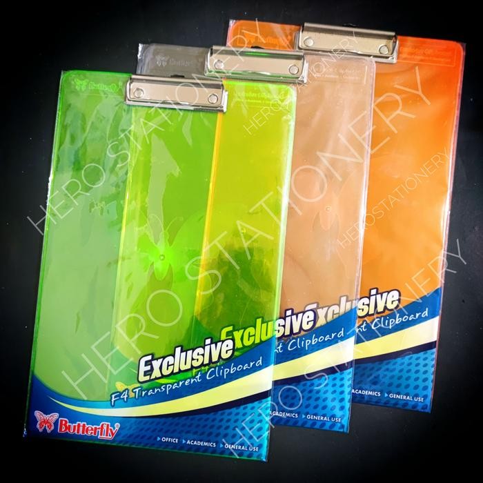 

Melayani Faktur Pajak! Butterfly Clipboard Papan Jalan Transparan