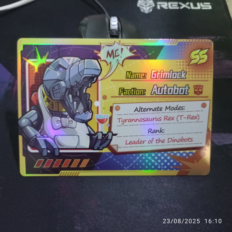 Blokees Defender Version 04 Collectible Card Grimlock