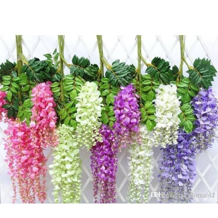 bunga hias/tanaman hias/bunga gantung/dekorasi pelaminan/dekorasi/cafe (TERBAIK) (TERBARU)