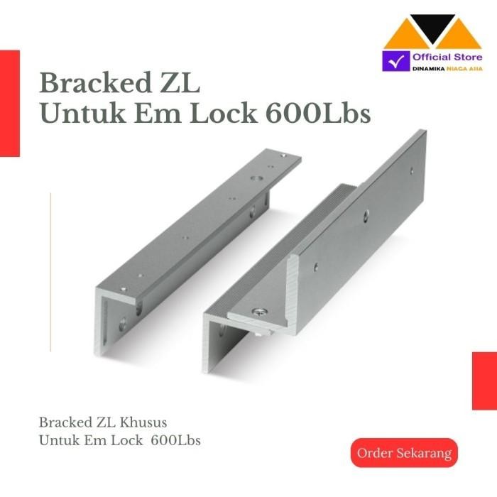 Bracket ZL Electro Magnetic Lock 600 Lbs Bracket EM Lock 600 Lbs