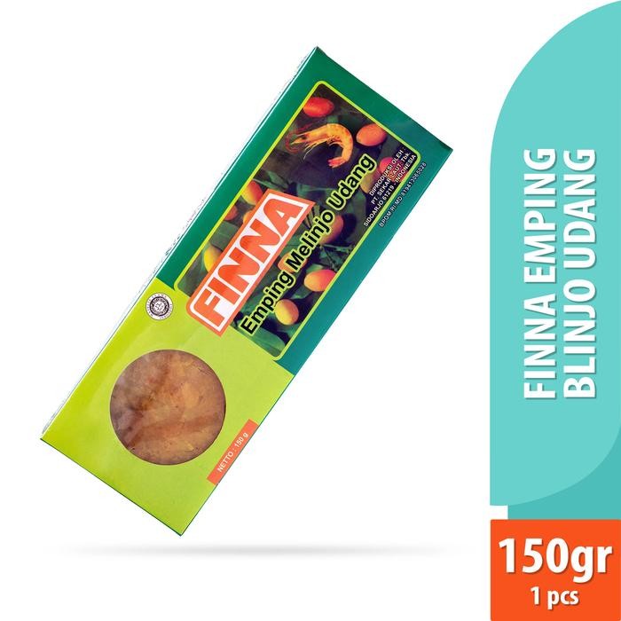 

DISKON Finna Belinjo Udang 150 gr emping READY STOCK