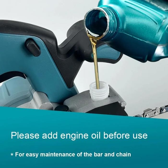 Kamolee Gergaji Batrai Tanpa Kabel besar 12 Inci Chain Saw Brushless