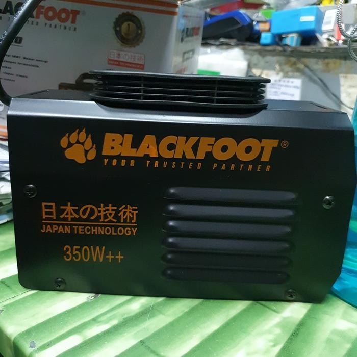 Blackfoot Mesin Travo Las Travo Inverter 350 watt IGBT MMA 120 A Hitam