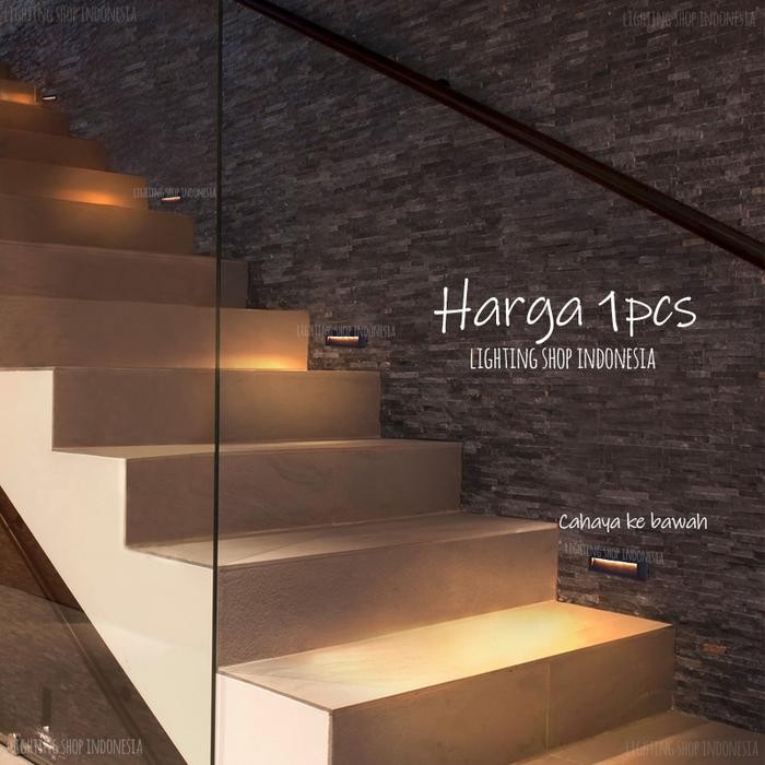 Lampu tangga lampu dinding led outbow tempel indoor outdoor waterproof