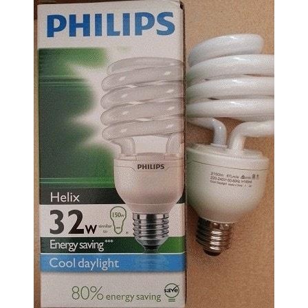 Lampu Philips Helix 32w 32 Watt Putih Cool Daylight