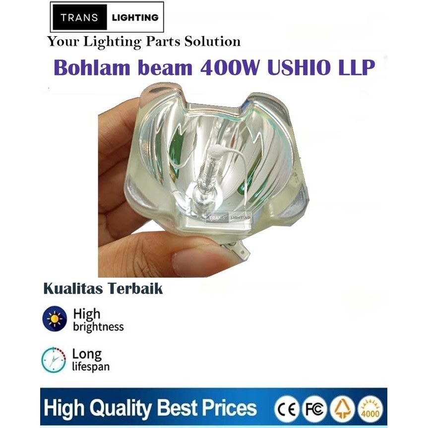 Bohlam ushio 400w untuk beam LLP 400 xmlite Lampu