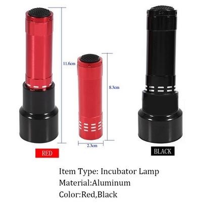 Inklubator Lamp Lampu Senter Teropong Cek Telur Telor Burung Ternak