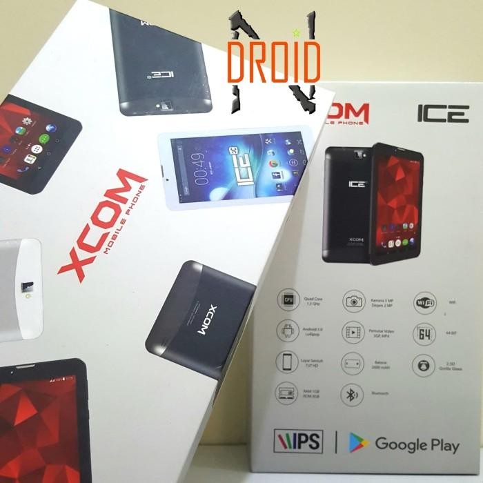 XCOM iCE tablet 4G murah 7" Ram 1Gb Rom 8Gb