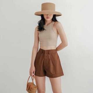 Haymee Collection - Amanda Shortpant Hotpants Fuschia Short Pants Highwaist Tere / Celana Pendek
