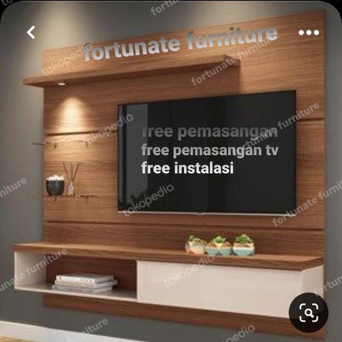 Jual Rugi Backdrop Tv Minimalis Backdrop Tv Modern Hiasan Dinding