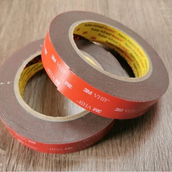 

TERMURAH VHB Tape Double Tape Super Kuat 4900 Lem Perekat Aksess Talang Mobil - Motor Ukuran 1"inchi