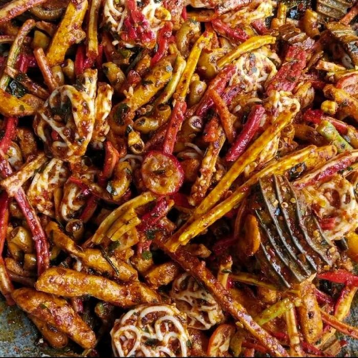 

DISKON Seblak mix Campur cikruh kemasan 1 kg pedas (kukarasa snack) READY STOCK