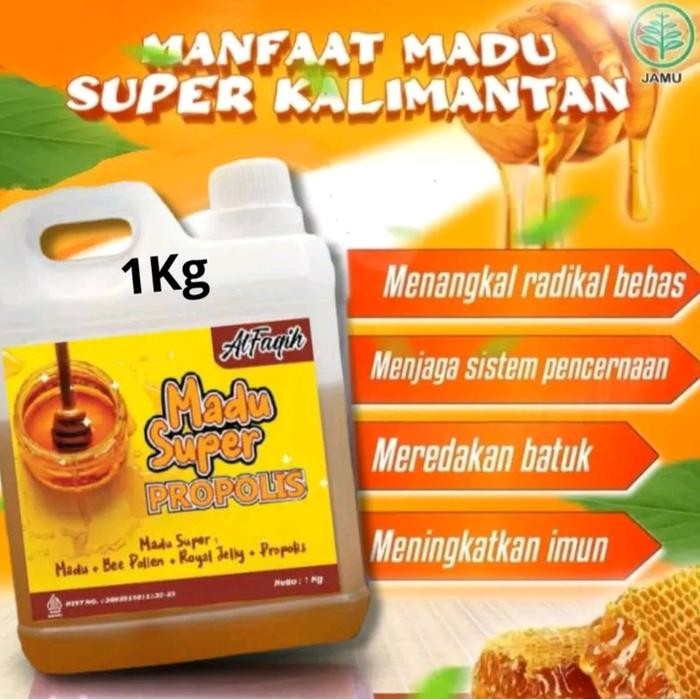 

Pilihan- Madu Super Propolis 1Kg Plus Royal Jelly Dan Bee Pollen