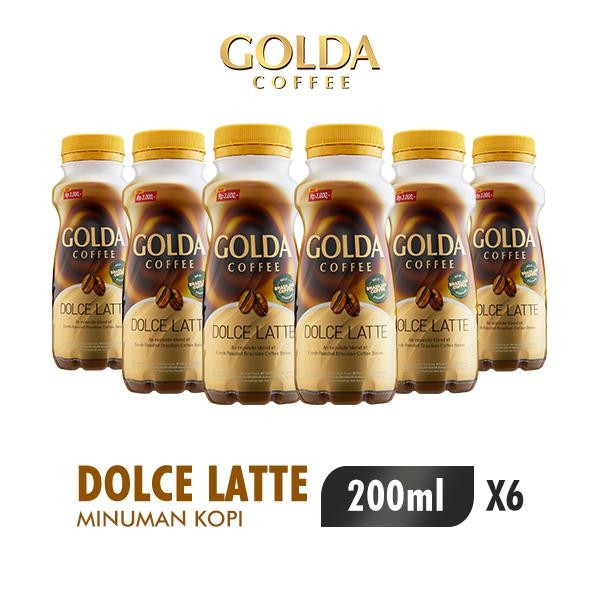

Pilihan- Golda Coffee Kopi Siap Minum Dolce Latte Botol 200Ml X6