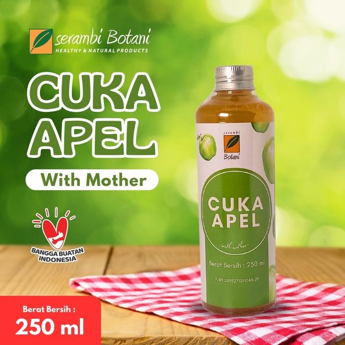 

Pilihan- Cuka Apel Organik With The Mother Serambi Botani - Diet Detoks Dan Kolesterol Asam