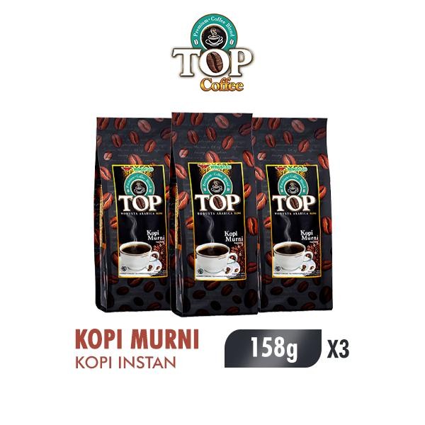 

Pilihan- Top Coffee Kopi Instan Murni Pack 158G X3