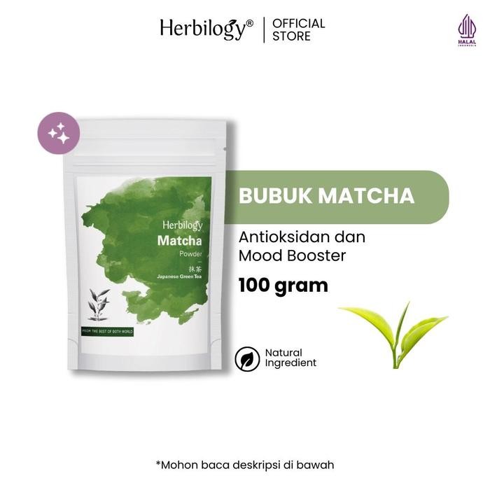 

Pilihan- Herbilogy Matcha Powder 100G
