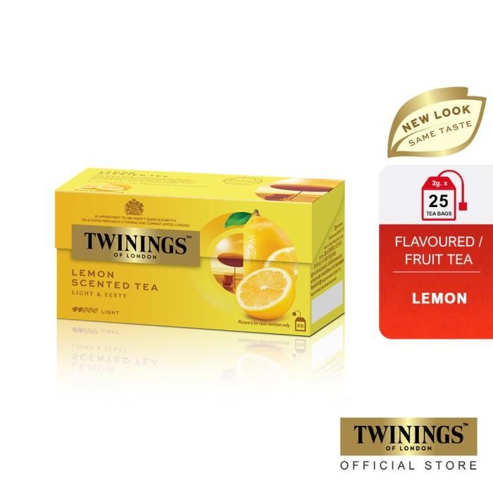 

Pilihan- Twinings Teh Celup Lemon Scented 25X2Gr