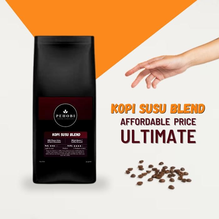 

Pilihan- Pehobi Kopi Susu Blend 500 Gram
