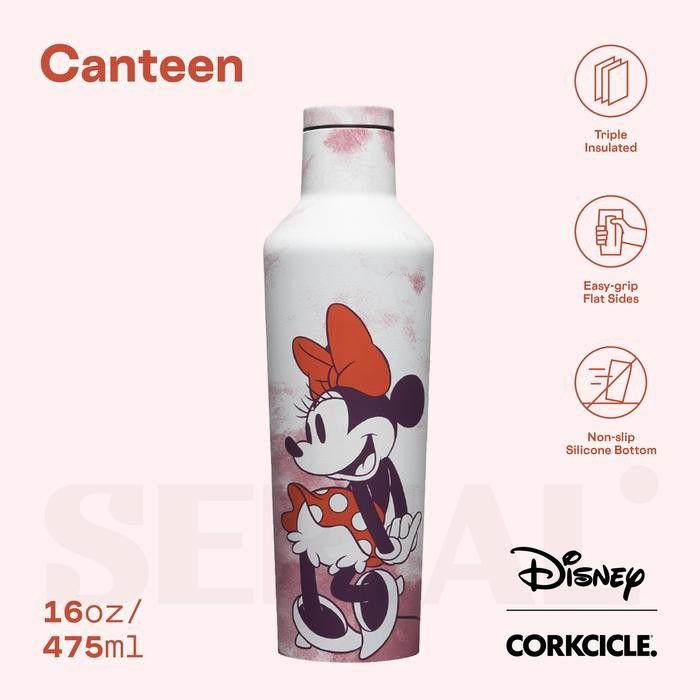 

Pilihan- Corkcicle Canteen 16Oz - Disney Minnie Tie Dye