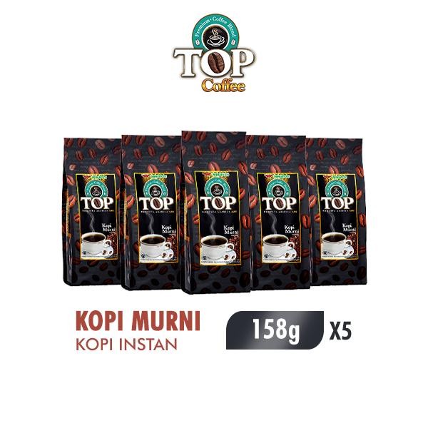 

Pilihan- Top Coffee Kopi Instan Murni Pack 158G X5