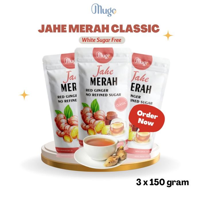 

Pilihan- Jahe Merah Classic 3Pcs Gula Aren White Sugar Free Praktis Tanpa Ampas