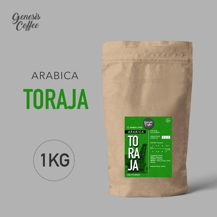 

Pilihan- Arabica Toraja Kemasan 1Kg / Grade 1