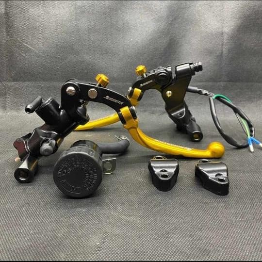 Master Rem AEROMOTIVE Accos SET KOPLING Bebek Moge Matic REM Belakang