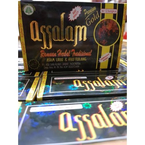 

Assalam Gold Asam Urat & Rematik Herbal Original Shopee Terlaris