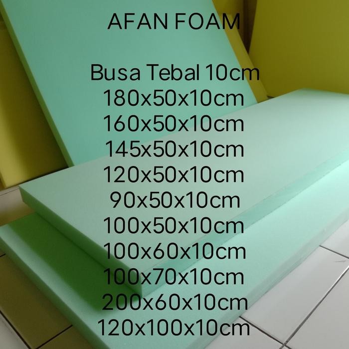 Pilihan- Busa Lembaran Tebal 10Cm