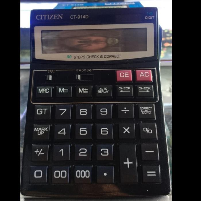 

Khusus Grab! Kalkulator Citizen 14 Digit Ct-914D
