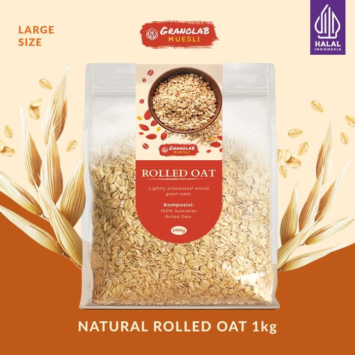 

Rolled Oat Australia 1 kg - Granolab Muesli