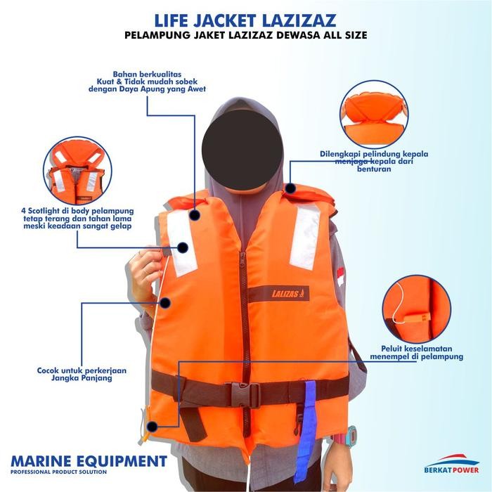 Pelampung Lalizas Life Jacket 150N