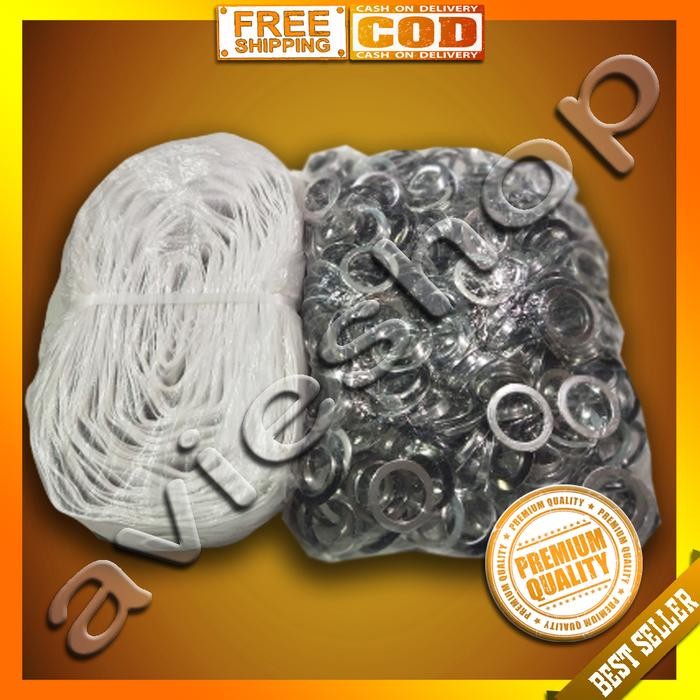 Pilihan- Smokering Gorden Warna Silver