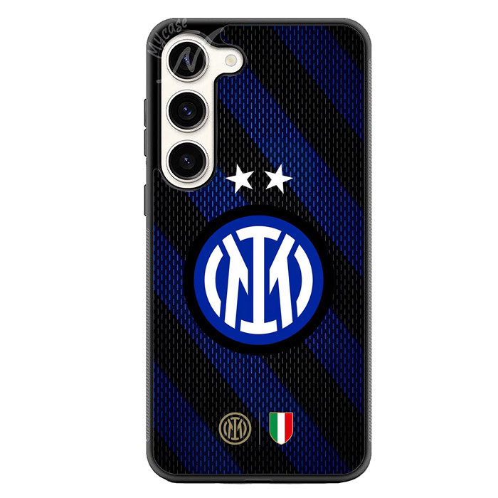 Hybrid Case Samsung Galaxy S25 S24 S23 S22 S21 S20 FE Plus Ultra Edge Inter Milan MC0178